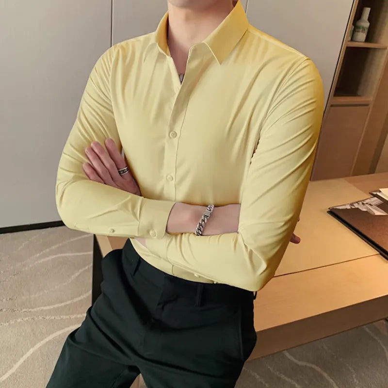 Men's cotton blend shirt – Elegance and comfort for everyday use