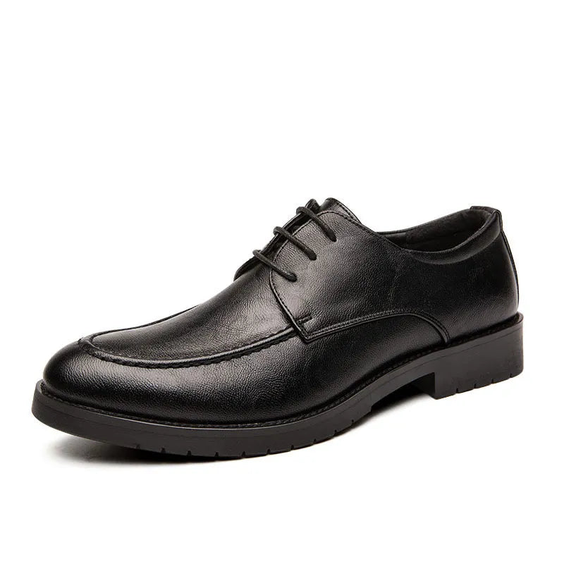 Men's dress shoes - British style in synthetic leather