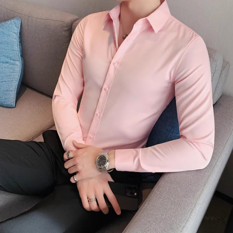 Men's cotton blend shirt – Elegance and comfort for everyday use