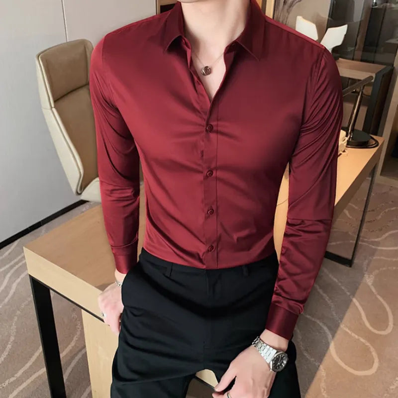 Men's cotton blend shirt – Elegance and comfort for everyday use