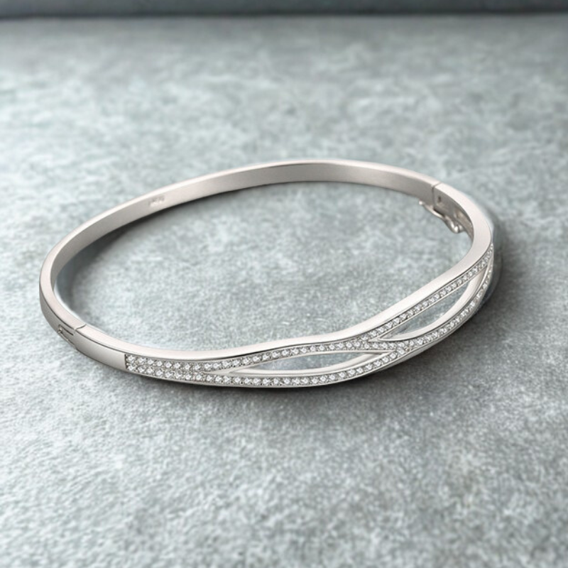 925 Silver Cross Bracelet – Timeless Elegance