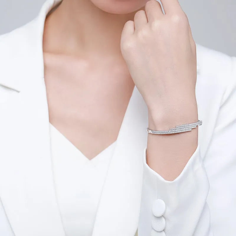 Women's 925 silver bracelet – Understated and modern elegance