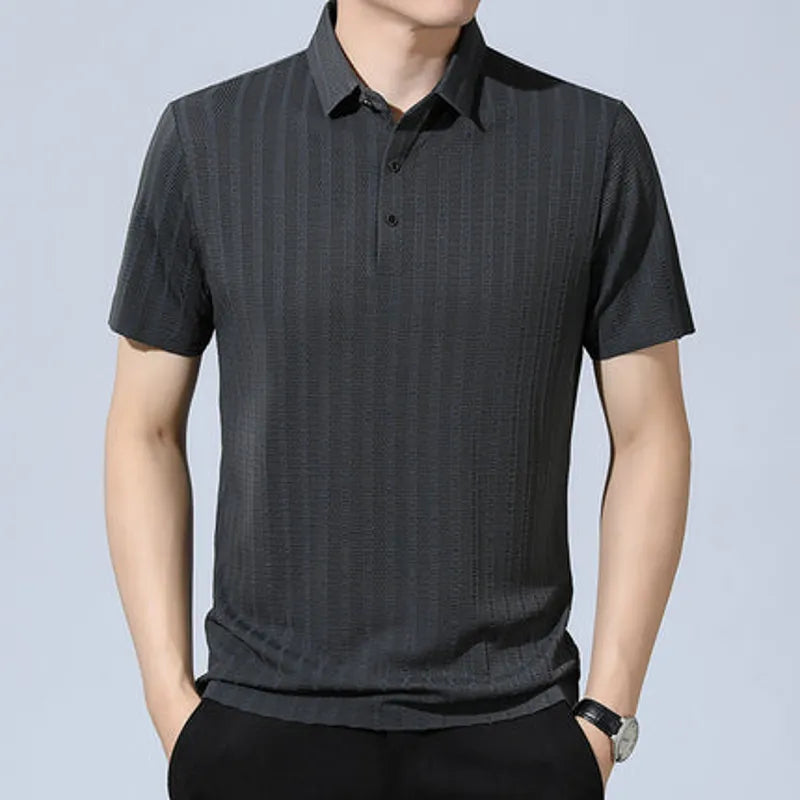Breathable Men's Polo Shirt - Quick Drying for Summer